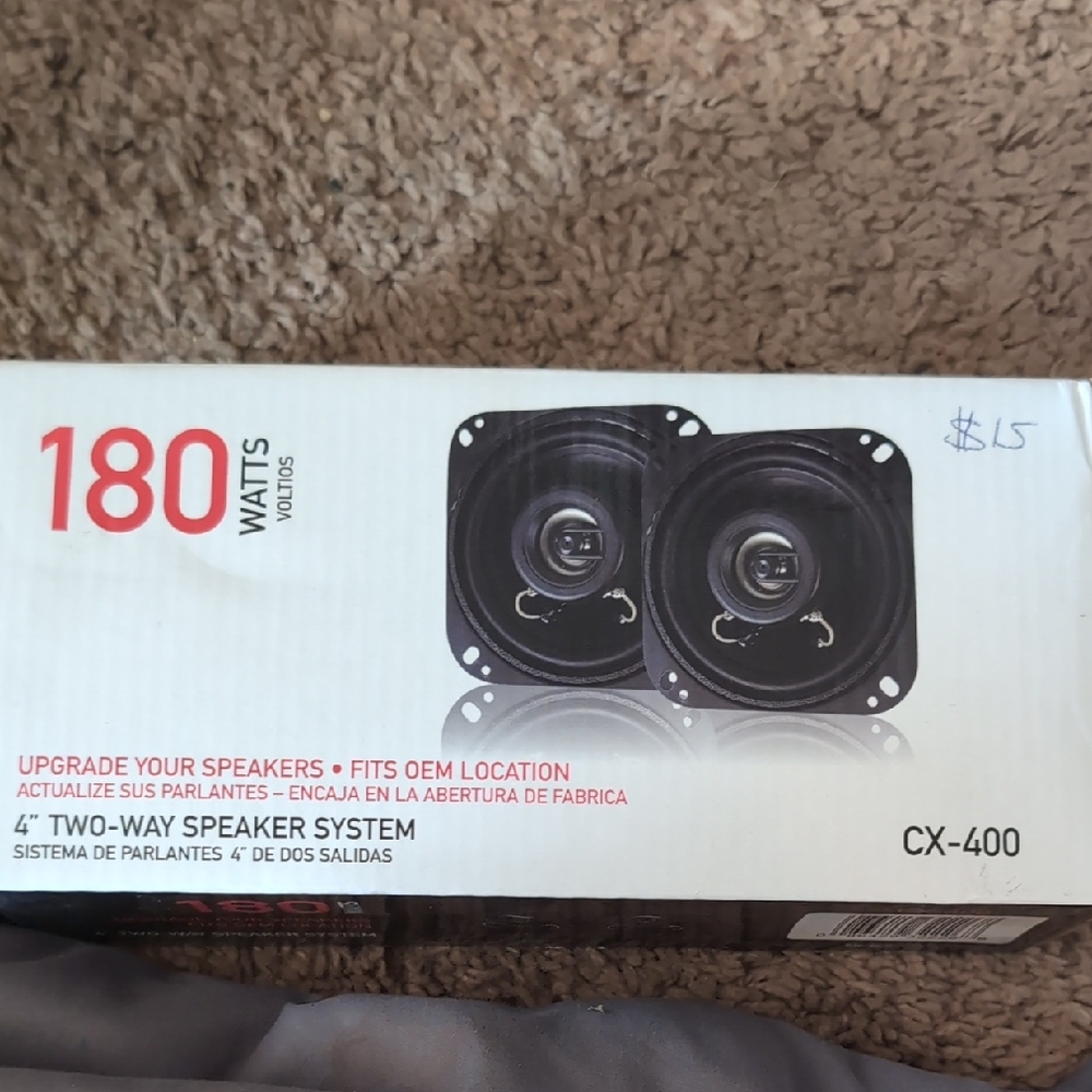 CX-400 Two-Way Speaker System - Black